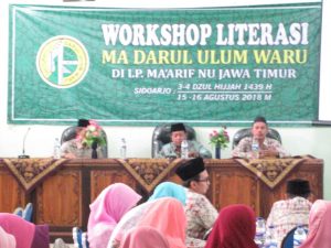Maduwa dan LP Maarif Jatim Gelar Workshop Literasi