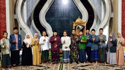 Kompak, PC LTN NU Sidoarjo bersama MWCNU Wonoayu dan Banom Tadarus di Masjid KH Hasyim Asyari