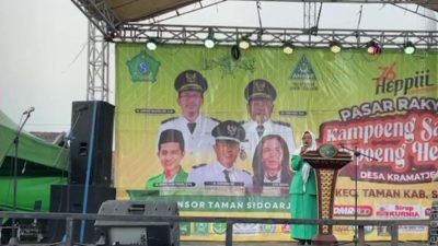 Ketua PC Fatayat NU Sidoarjo Apresiasi Lomba Paduan Suara PAC Fatayat NU Taman