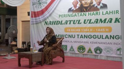 Peringati Harlah NU Ke-101, Ketua MWC NU Tanggulangin Imbau Jangan Terpecah Belah Di Tahun Politik