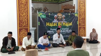 Ranting NU Tambakrejo Gelar Konsolidasi di Forum Halal Bihalal